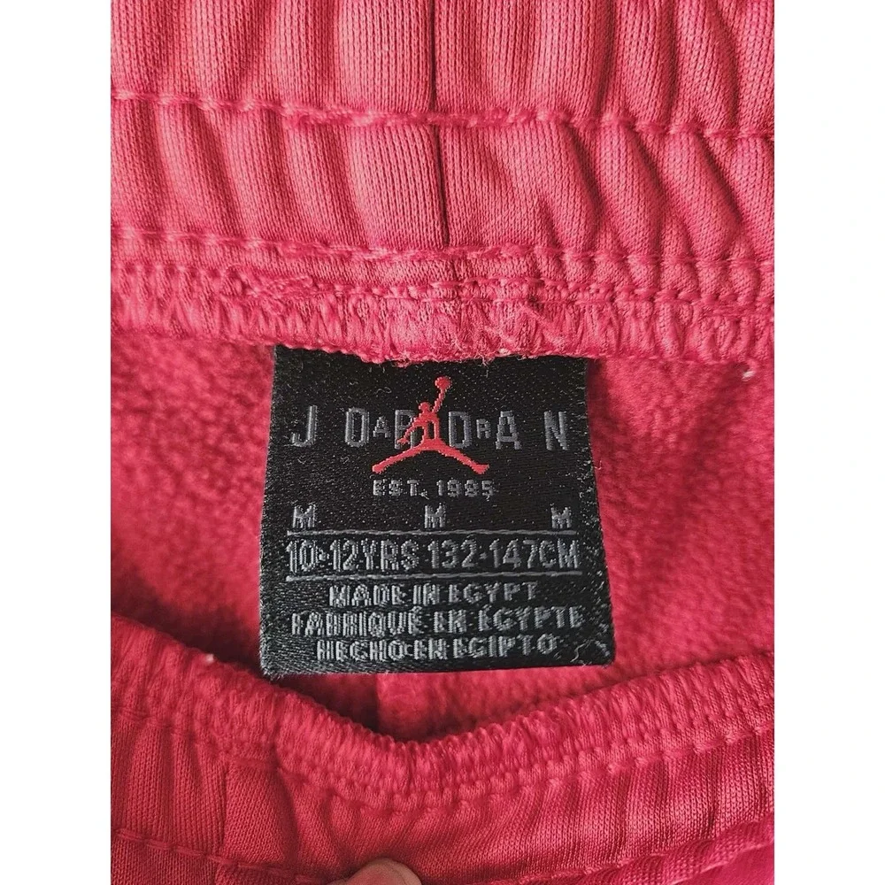 Nike‎ Jordan & Adidas Boys Jogger Pants Lot Size M (10/12) Red Blue Athletic